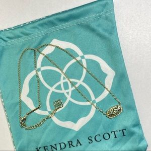 Kendra Scott Elisa Necklace Gold Filigree
